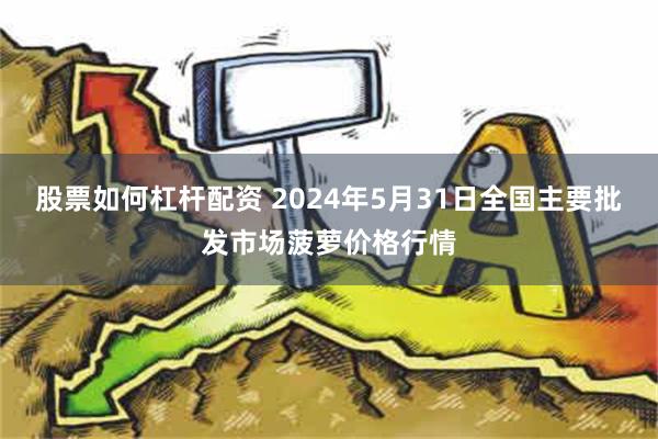 股票如何杠杆配资 2024年5月31日全国主要批发市场菠萝价格行情